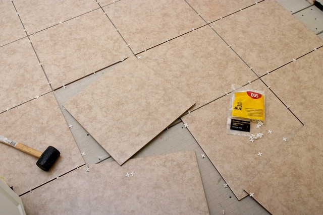 Tiling Kensington, W8